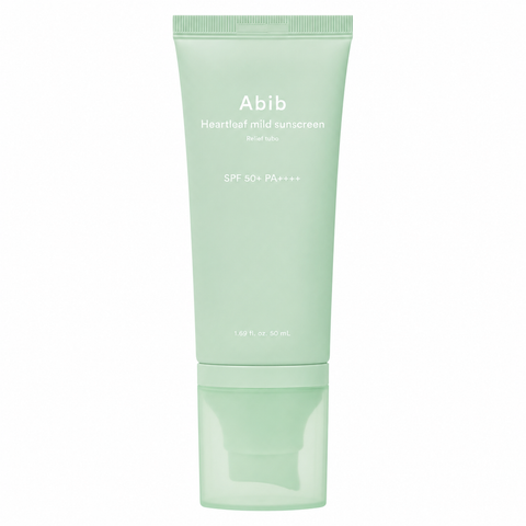 ABIB – Heartleaf Mild Sunscreen Relief Tube, 50ml