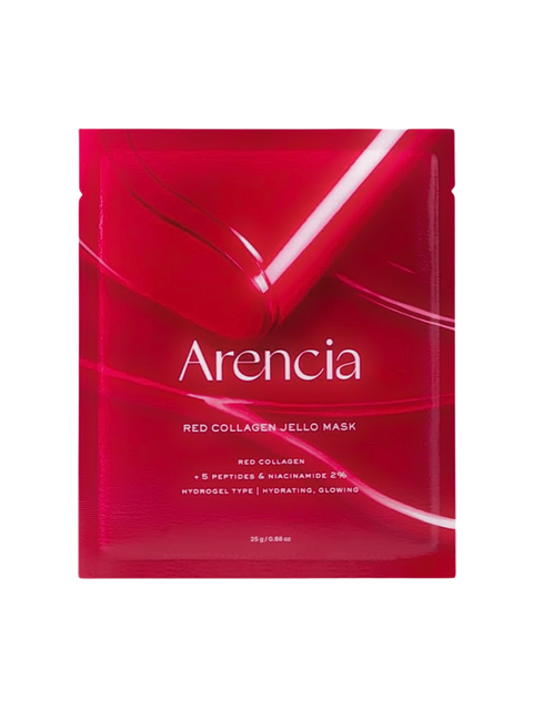 Arencia – Red Collagen Jello Mask, 1 sheet