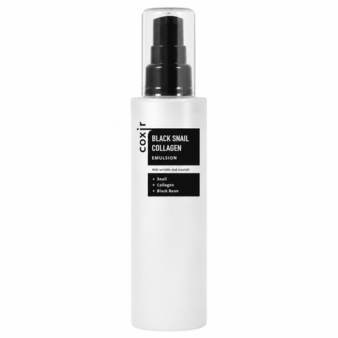 COXIR – Schwarze Schneckenkollagen-Emulsion, 100 ml