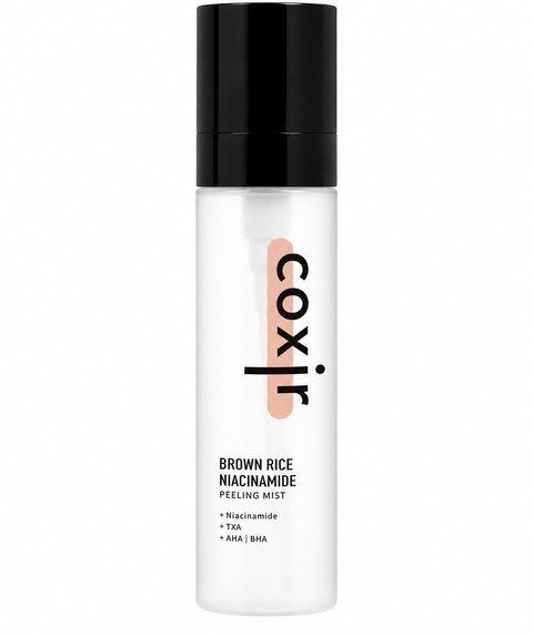 COXIR – Niacinamid-Peeling-Mist mit braunem Reis, 80 ml