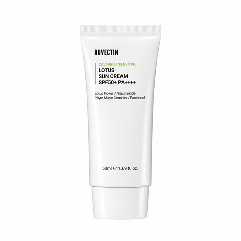 ROVECTIN – Beruhigende Lotus-Sonnencreme LSF 50+, 50 ml