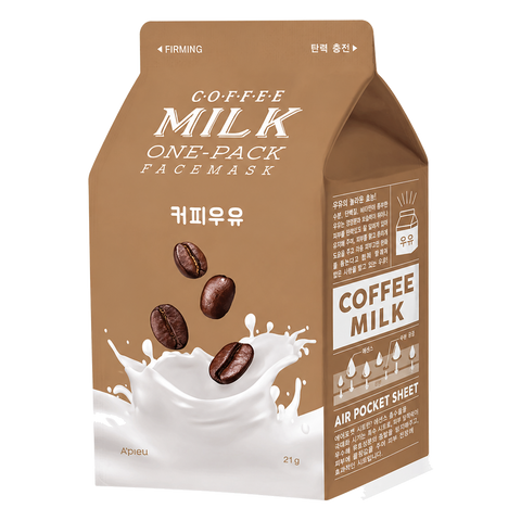 A'pieu – Coffee Milk One-Pack Gesichtsmaske, 1 Blatt