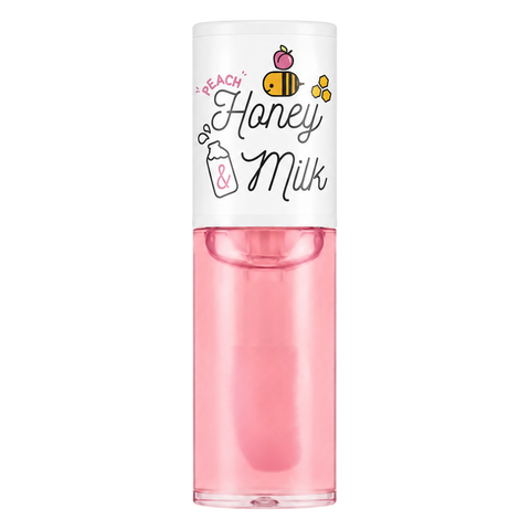 A’pieu – Honey & Milk Lip Oil, Peach, 5g