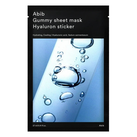 ABIB – Gummy Sheet Mask Hyaluron Sticker – 1ea