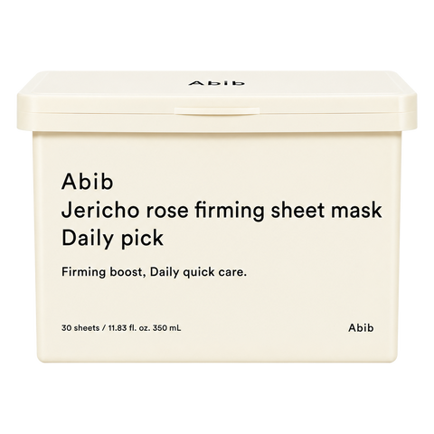 Abib – Jericho Rose Firming Sheet Mask Daily Pick, 30 sheets
