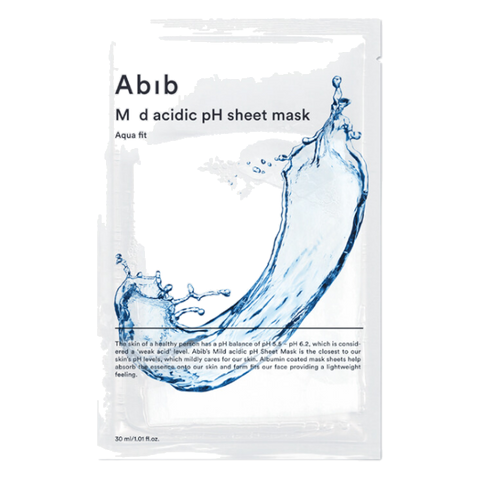 ABIB – Mild Acidic Ph Sheet Mask Aqua Fit, 1 sheet
