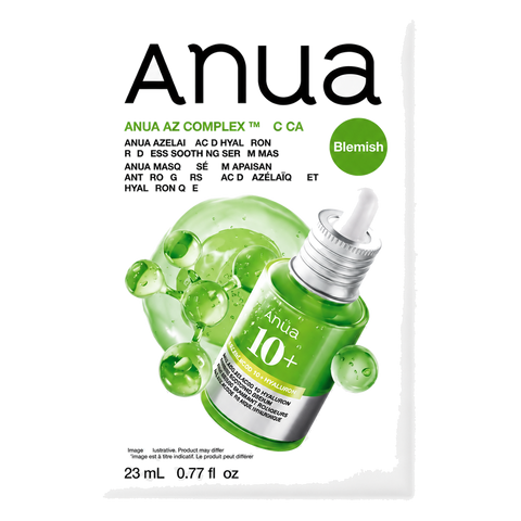 ANUA – Azelaic Acid Hyaluron Redness Soothing Serum Mask, 1 sheet