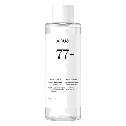 Anua – Heartleaf 77 + Hyaluron Soothing Toner, 250ml