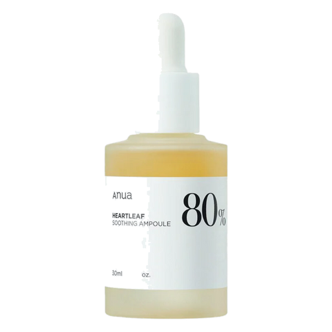 Anua – Heartleaf 80% Soothing Ampoule, 30ml