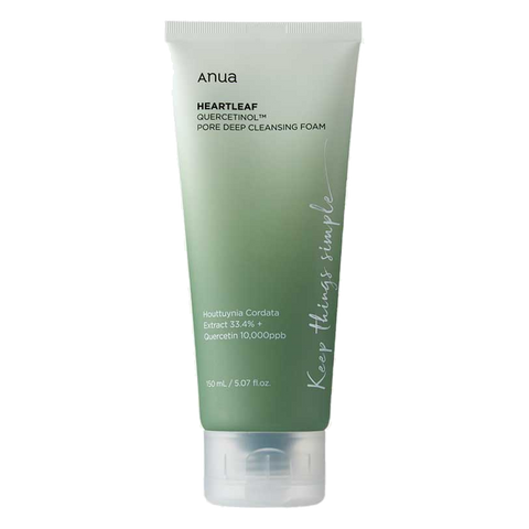 Anua – Heartleaf Quercetinol Pore Deep Cleansing Foam, 150ml