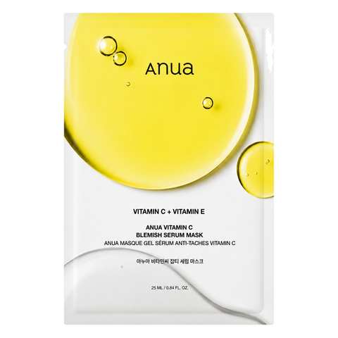 Anua – Vitamin C Blemish Serum Mask, 1 sheet