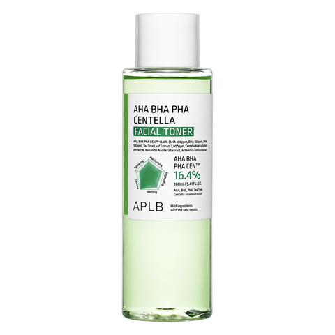 APLB – AHA BHA PHA Centella Facial Toner, 160ml