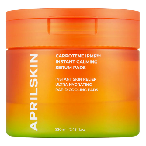 APRILSKIN – Carrotene IPMP Instant Calming Serum Pads – 80pcs (220ml)
