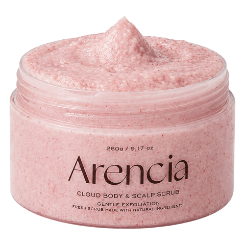 Arencia – Fresh Cloud Body & Scalp Scrub Lavender & Pear, 260g