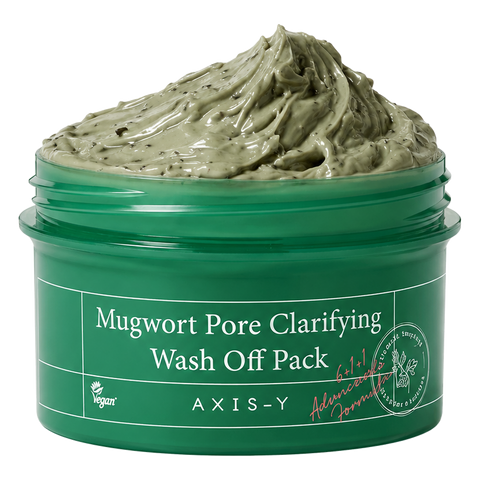 AXIS-Y – Mugwort Pore Clarifying Wash Off Pack, 100ml