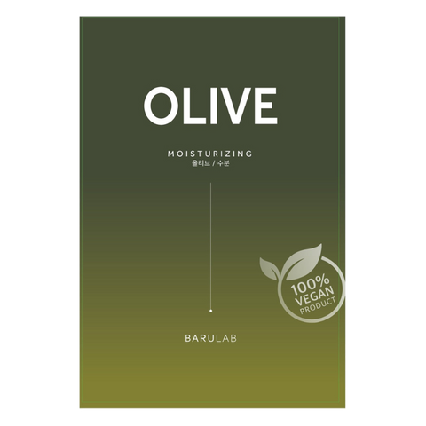 Barulab – The Clean Vegan Mask Olive, 1 sheet