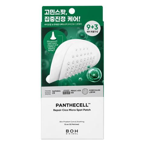 BIOHEAL BOH – Panthecell Repair Cica Micro Spot Patch, 12 patches