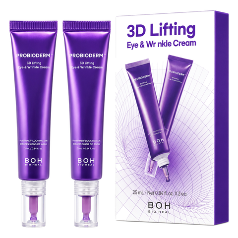 BIOHEAL BOH – Probioderm 3D Lifting Eye & Wrinkle Cream, 25ml x2ea