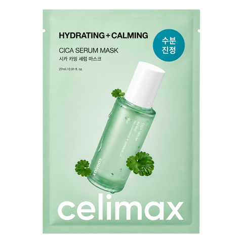 Celimax – The Real Cica Calming Ampoule Mask, 27ml, 1 piece