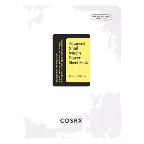 COSRX – Advanced Snail Mucin Power Sheet Mask, 25ml * 10 piece