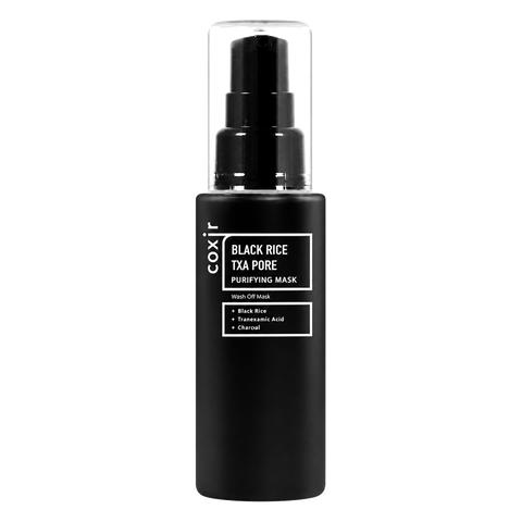 COXIR – Black Rice TXA Pore Purifying Mask, 50ml
