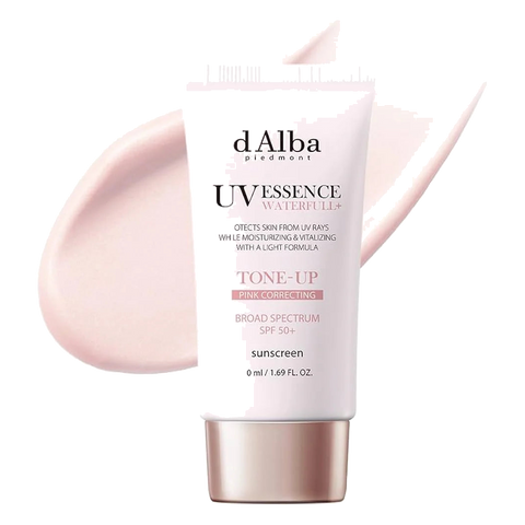 d’Alba – Waterfull Tone-up Sunscreen, Pink Correcting, 50ml