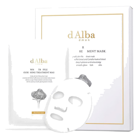d’Alba – White Truffle Nourishing Treatment Mask, 25ml*5ea