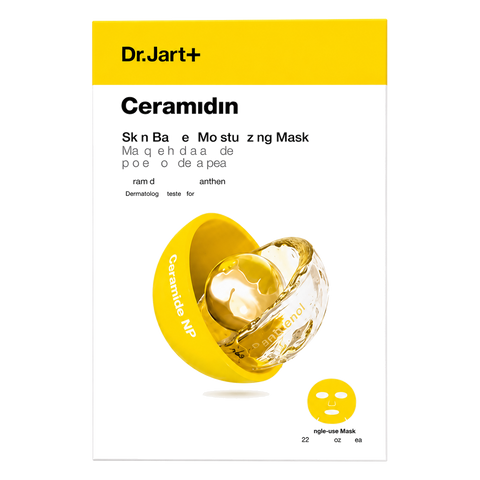 Dr.Jart+ – Ceramidin Skin Barrier Moisturizing Mask Pack, 5 sheets