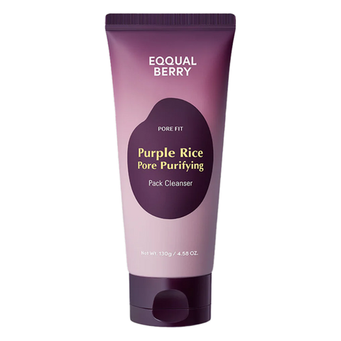 Eqqualberry – Purple Rice Pore Purifying Pack Cleanser, 130g
