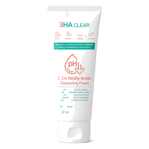 Esfolio – 3HA Clear Cica Mildly Acidic Cleansing Foam, 100g