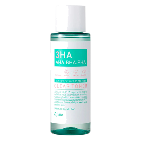 Esfolio – 3HA Clear Toner, 150ml