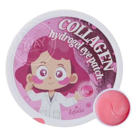 Esfolio – Collagen Hydrogel Eye Patch, 60 Sheets