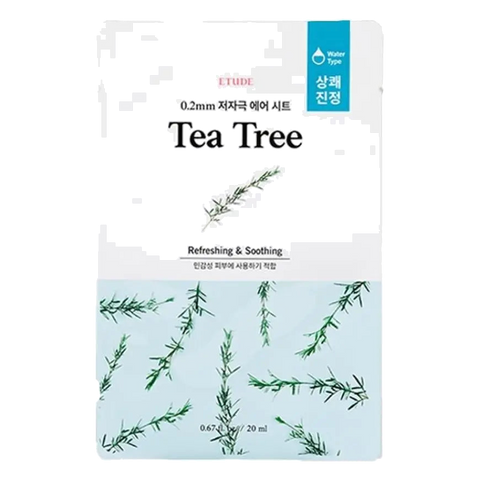 Etude House – 0.2 Therapy Air Mask Tea Tree, 20ml