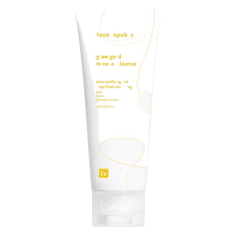 Face Republic – Glow Gold Mineral Cleanser, 100ml