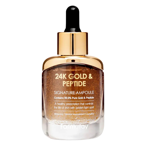 Farmstay – Ampoule Serum with 24K Gold and Peptides – 35ml