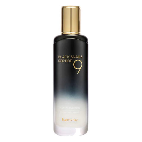 Farmstay – Black Snail & Peptide9 Perfect Emulsion, 120ml