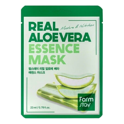 Farmstay – Real Aloe Vera Face Mask, 23ml