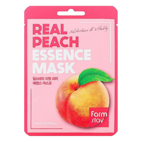 Farmstay – Real Peach Essence Mask, 23ml