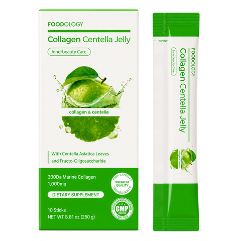 FOODOLOGY – Collagen Centella Jelly, 25g x 10 sticks