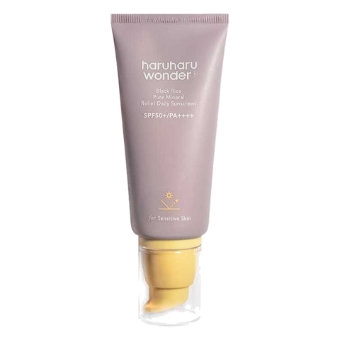 Haruharu Wonder – Black Rice Pure Mineral Relief Daily Sunscreen SPF50+ PA++++, 50ml