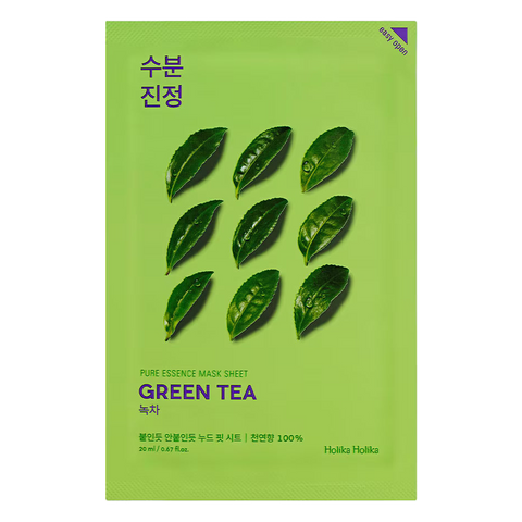 Holika Holika – Pure Essence Mask Sheet, Green Tea, 23ml