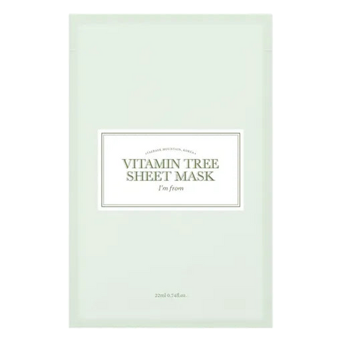 I’m From – Vitamin Tree Sheet Mask, 22ml, 1 piece