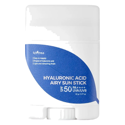 Isntree – Hyaluronic Acid Airy Sun Stick SPF 50+ PA++++, 22g