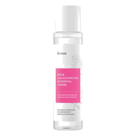 iUNIK – Rose Galactomyces Essential Toner, 200ml
