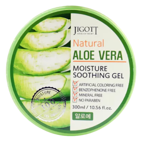 Jigott – Natural Aloe Vera Moisture Soothing Gel, 300ml