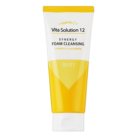 Jigott – Vita Solution 12 Synergy Foam Cleansing, 180ml
