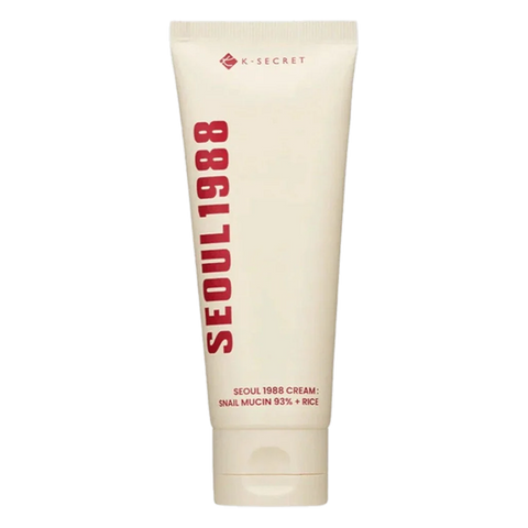 K-SECRET – SEOUL 1988 Cream : Snail Mucin 93% + Rice – 100ml