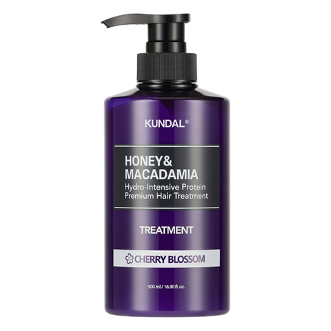 KUNDAL – Honey & Macadamia Protein Treatment, Cherry Blossom, 500ml