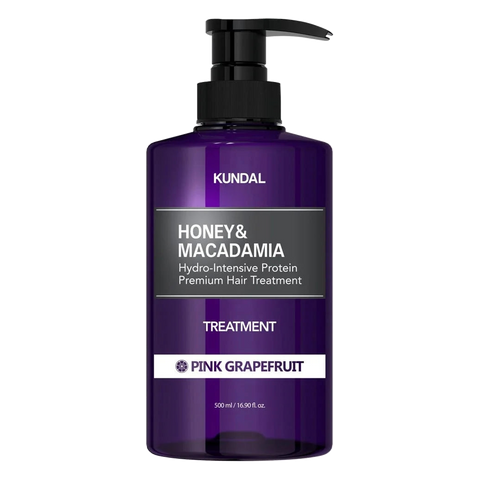 KUNDAL – Honey & Macadamia Protein Treatment, Pink Grapefruit, 500ml