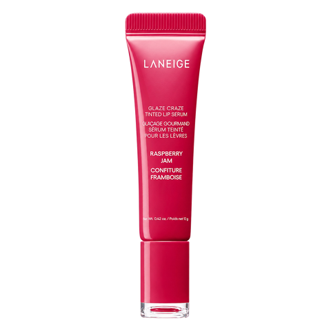 LANEIGE – Glaze Craze Tinted Lip Serum (Raspberry Jam), 12g